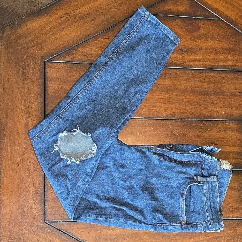 Free People Blue Denim Jeans